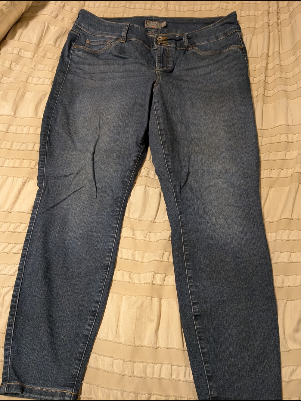torrid Dark Blue Skinny Jeans